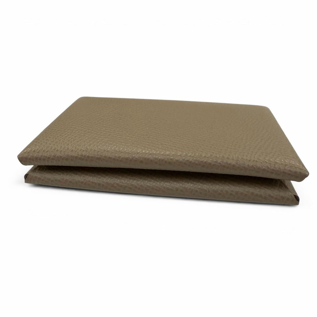 Pristine HERMES Card Case Calvi Pass Case Card Case Epsom Leather Women