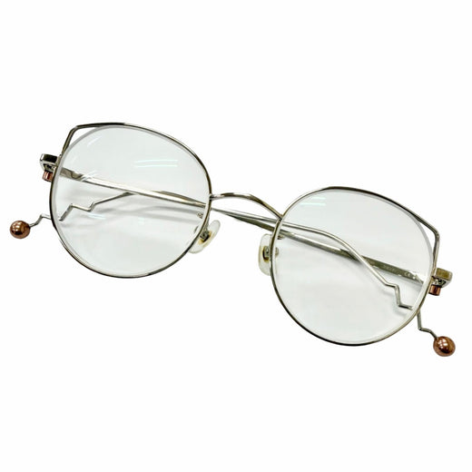 Great megane and me Glasses NORAH Silver titanium mens ME014