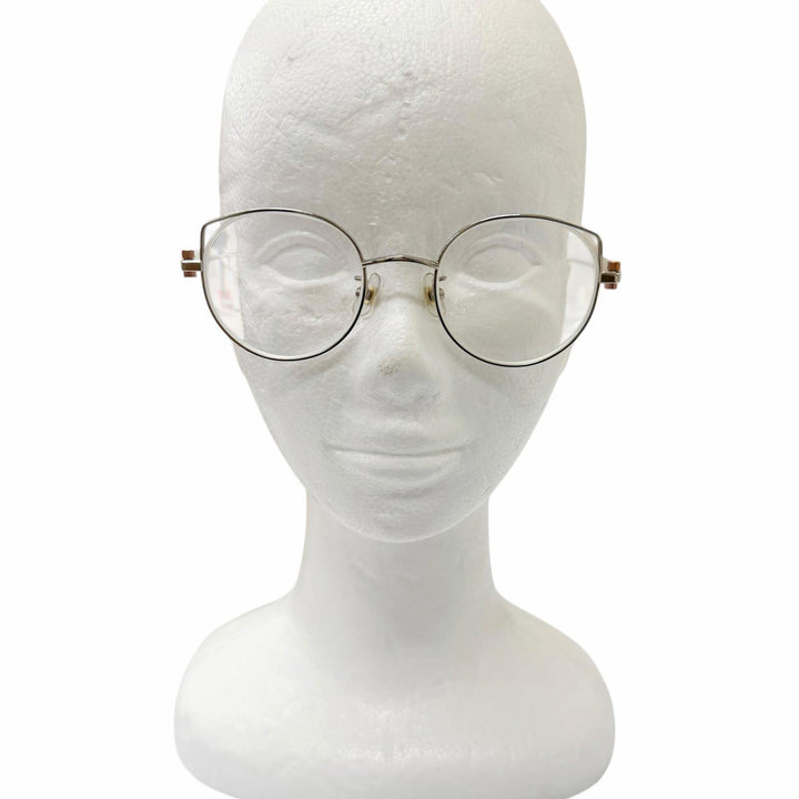 Great megane and me Glasses NORAH Silver titanium mens ME014