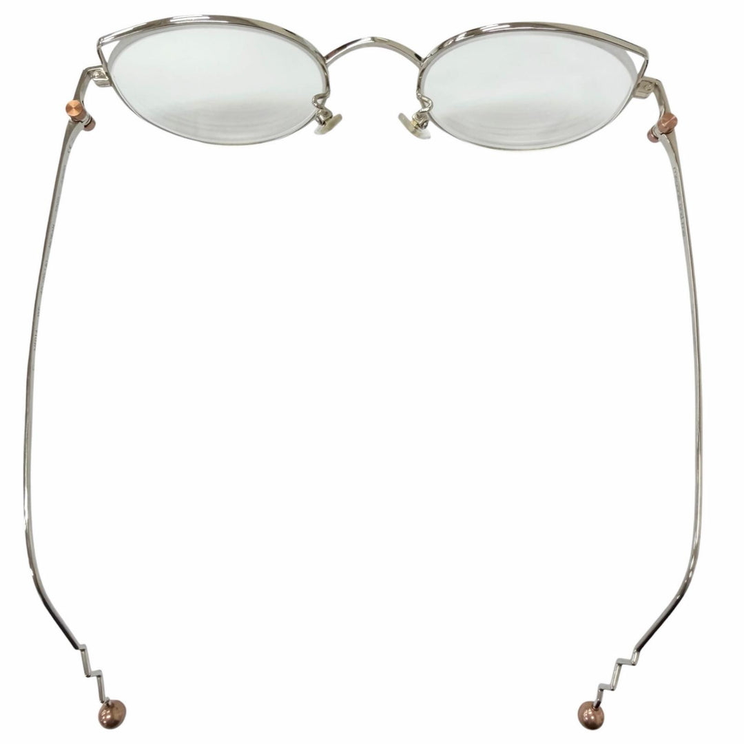 Great megane and me Glasses NORAH Silver titanium mens ME014