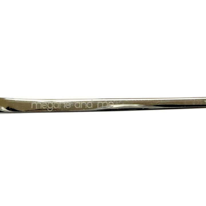 Great megane and me Glasses NORAH Silver titanium mens ME014
