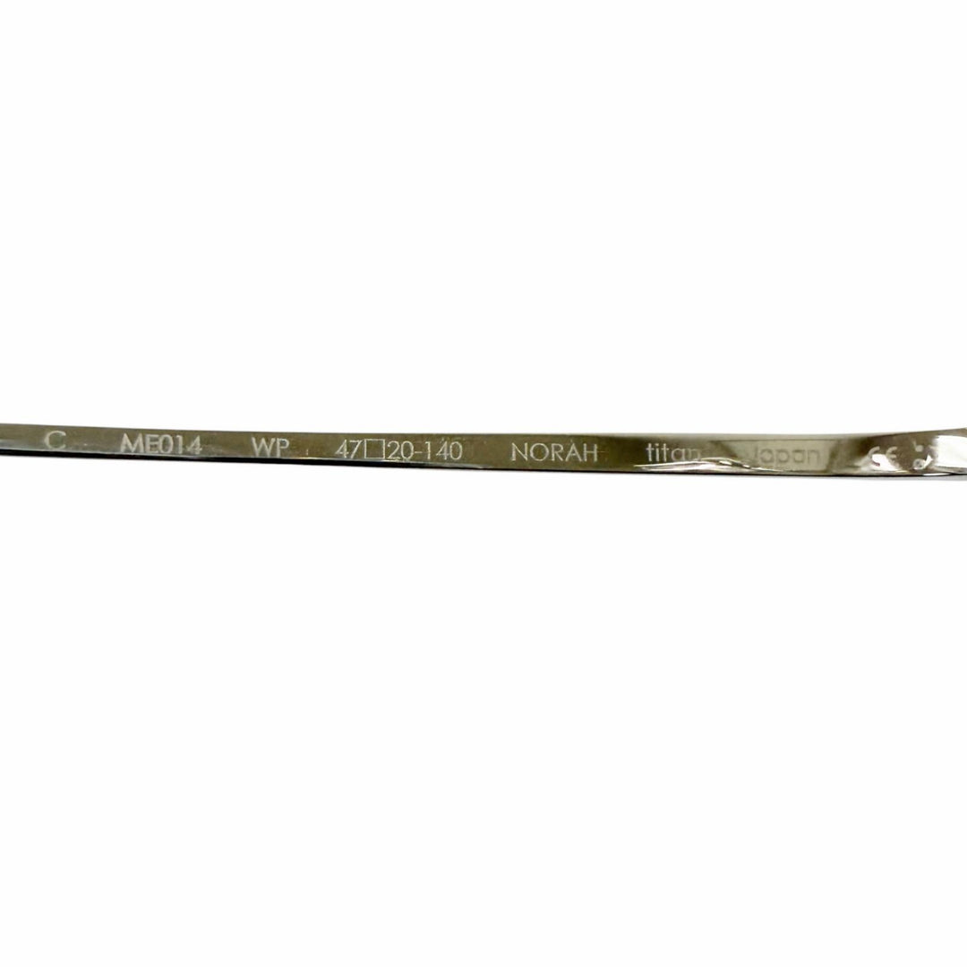 Great megane and me Glasses NORAH Silver titanium mens ME014