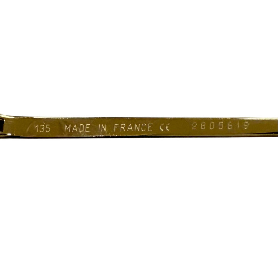Very Good Cartier Glasses Trinity Oval gold mens