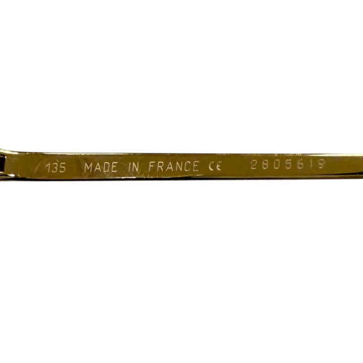 Very Good Cartier Glasses Trinity Oval gold mens