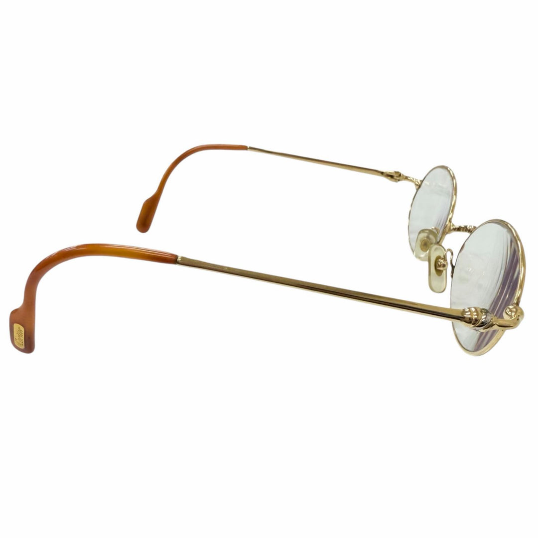Very Good Cartier Glasses Trinity Oval gold mens