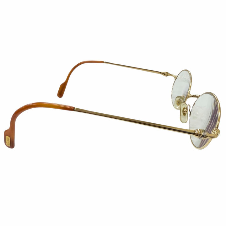 Very Good Cartier Glasses Trinity Oval gold mens