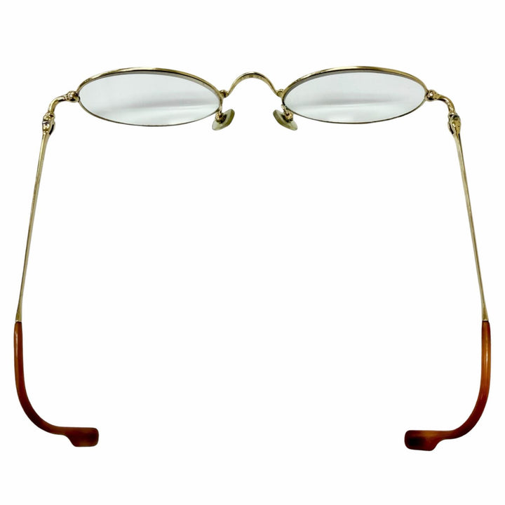 Very Good Cartier Glasses Trinity Oval gold mens