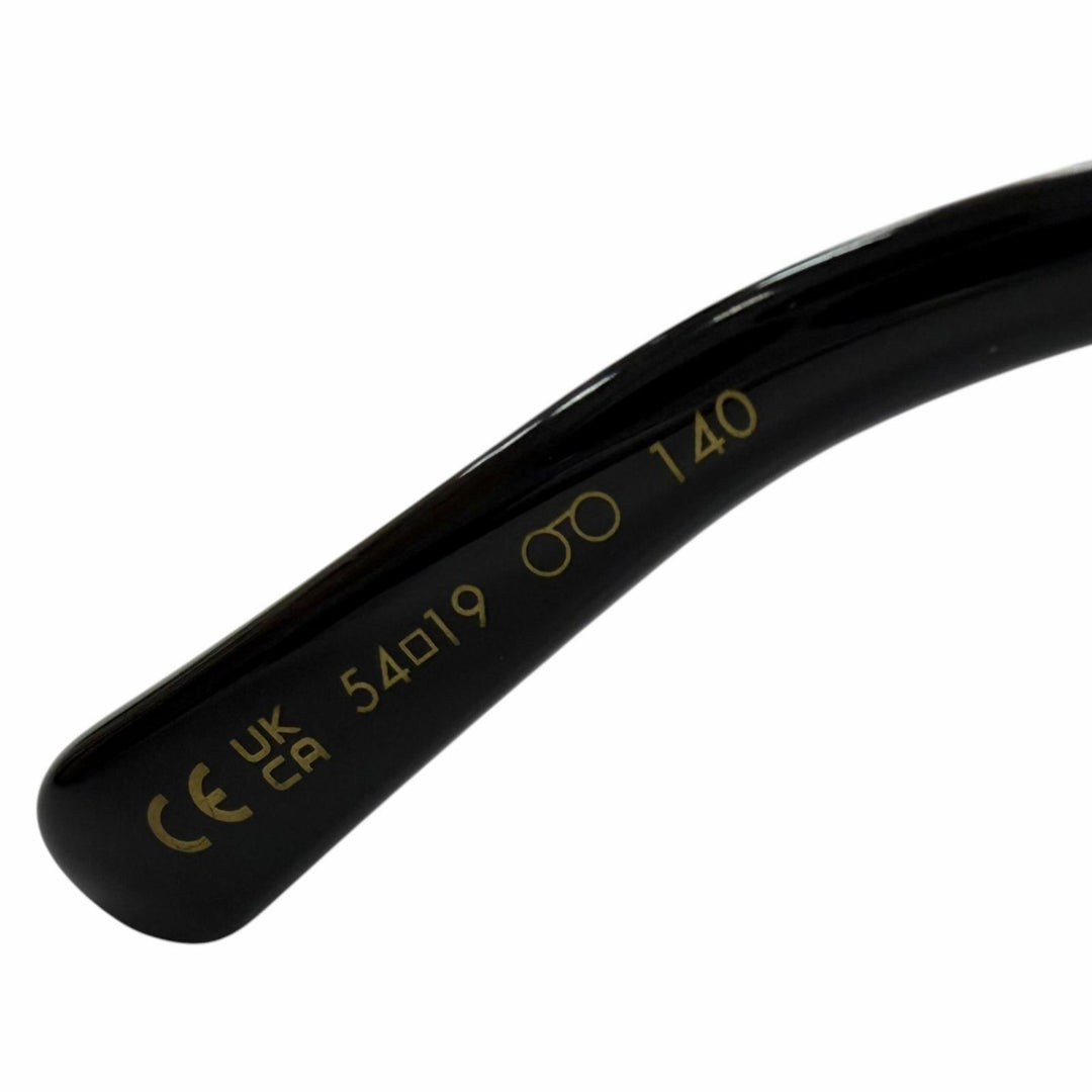 Excellent LOUIS VUITTON LV GO-14 Round Sunglasses black Women Z2378E
