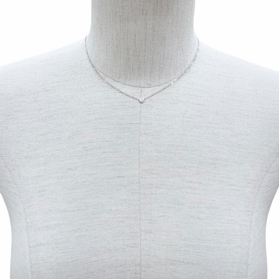 Great Cartier Necklace Damour Small SM White gold 750 Women B7215900