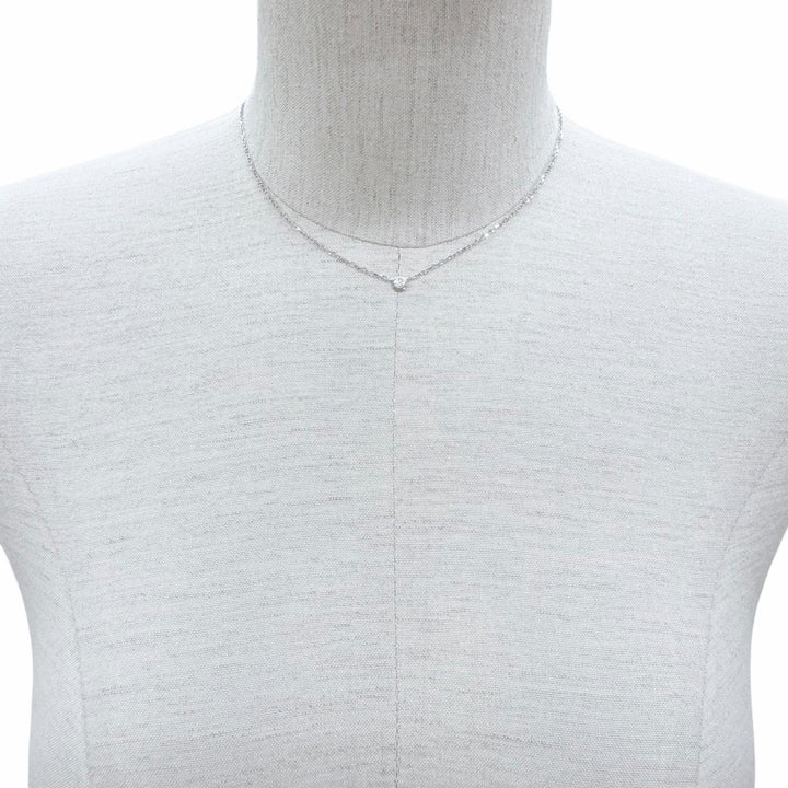 Great Cartier Necklace Damour Small SM White gold 750 Women B7215900