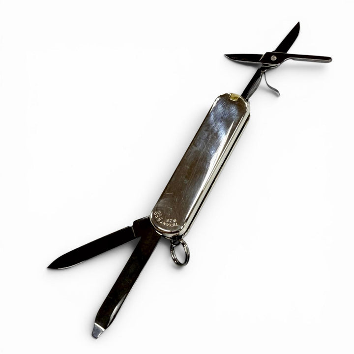 Great TIFFANY＆Co. VICTORINOX Scissors File Knife Multi-tool Silver 925 mens