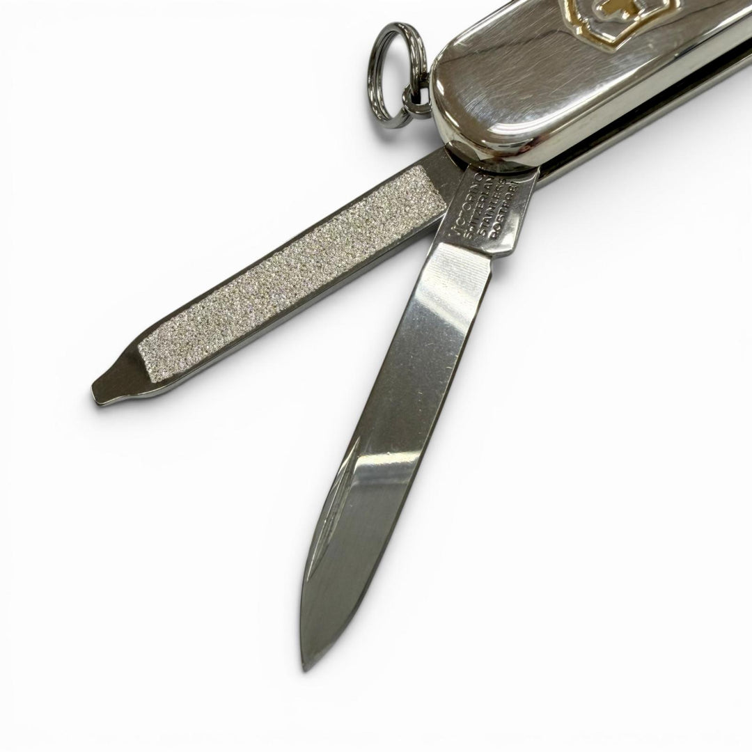 Great TIFFANY＆Co. VICTORINOX Scissors File Knife Multi-tool Silver 925 mens