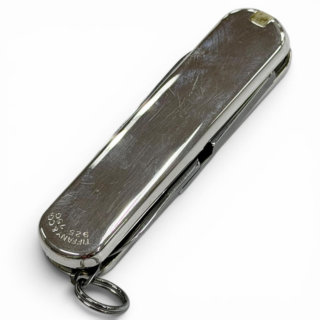 Great TIFFANY＆Co. VICTORINOX Scissors File Knife Multi-tool Silver 925 mens
