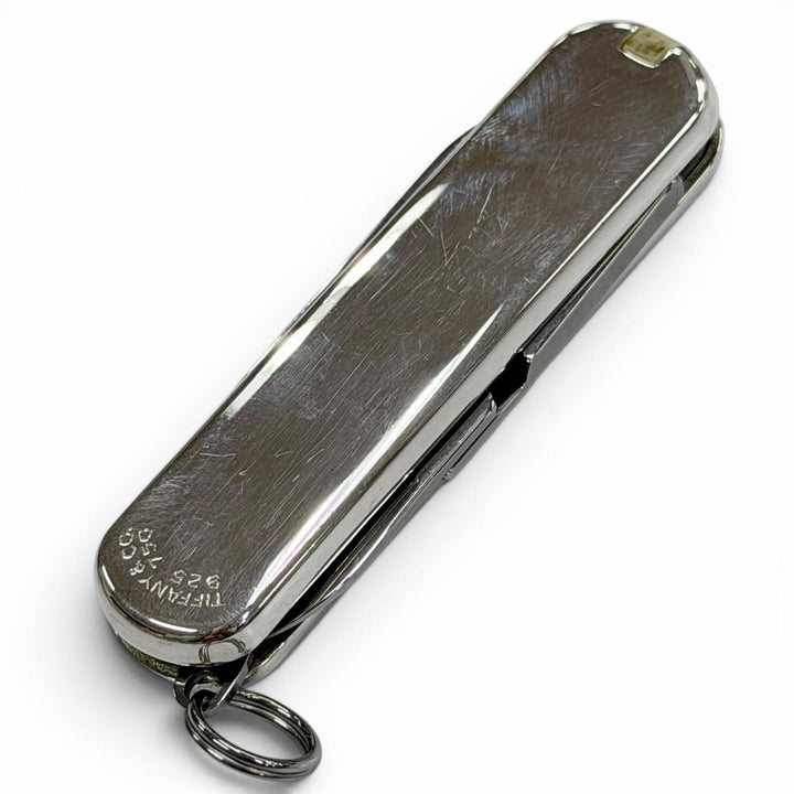 Great TIFFANY＆Co. VICTORINOX Scissors File Knife Multi-tool Silver 925 mens