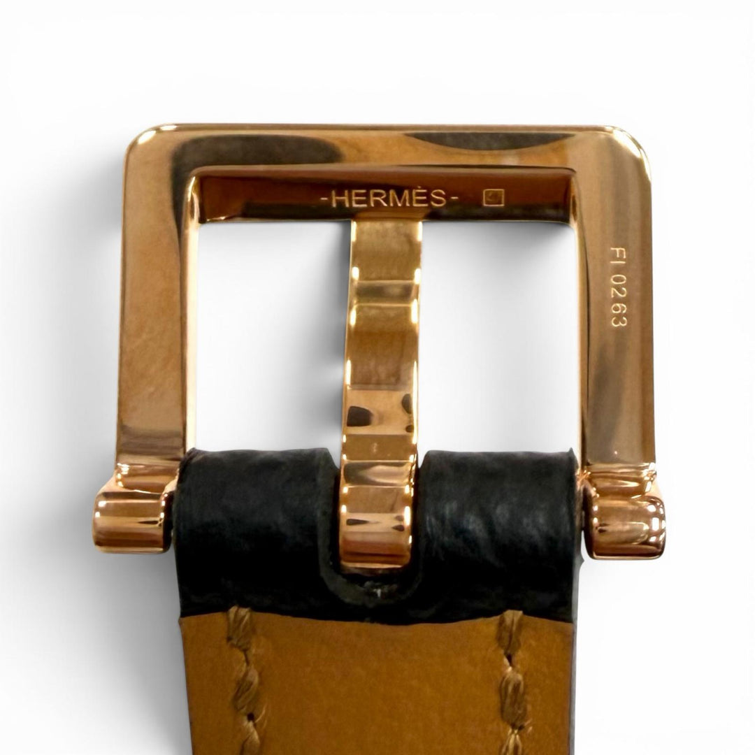 Pristine HERMES belt Pop H 15 Epsom Leather Women