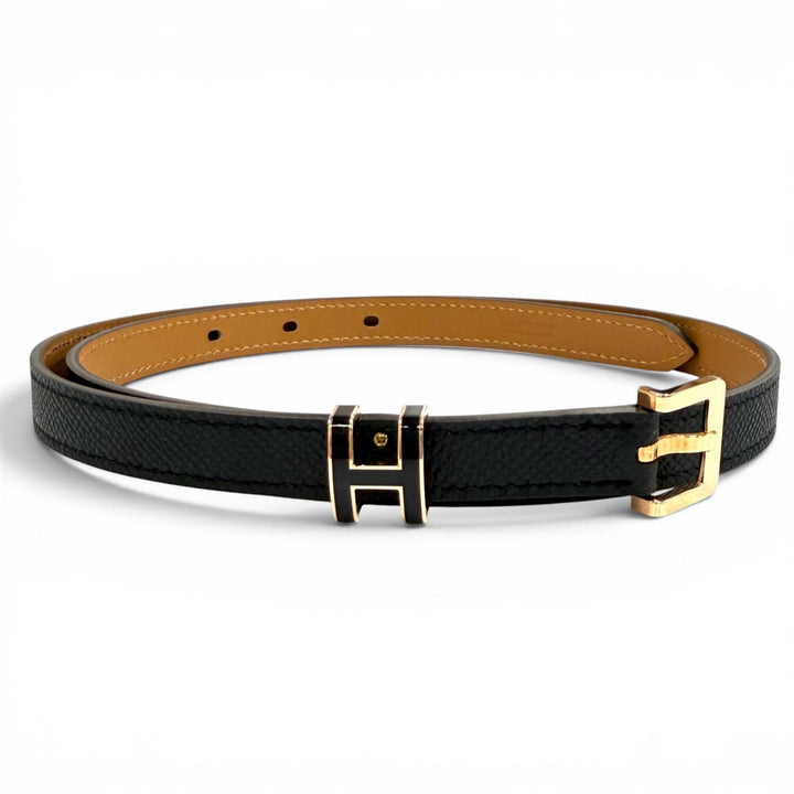 Pristine HERMES belt Pop H 15 Epsom Leather Women
