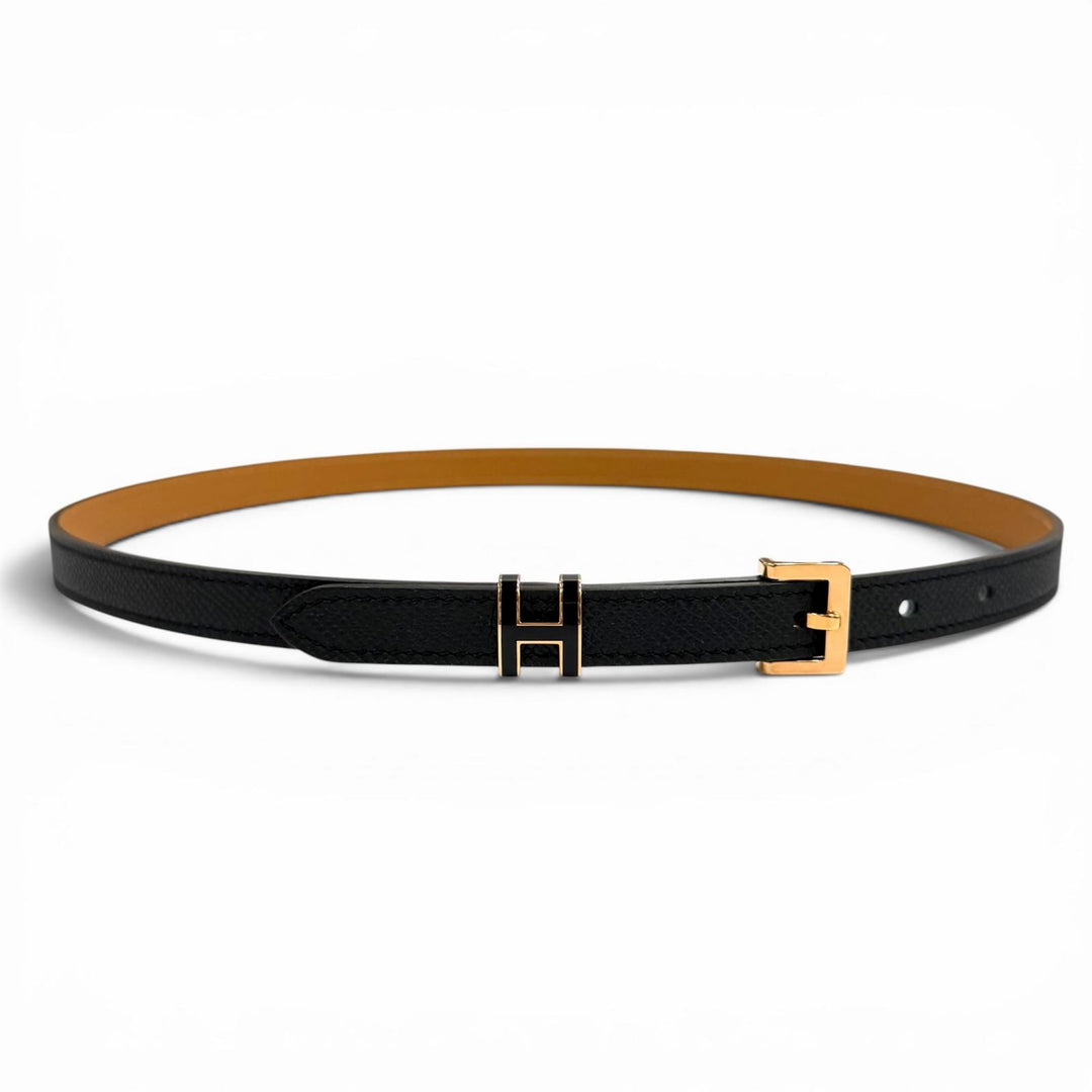 Pristine HERMES belt Pop H 15 Epsom Leather Women