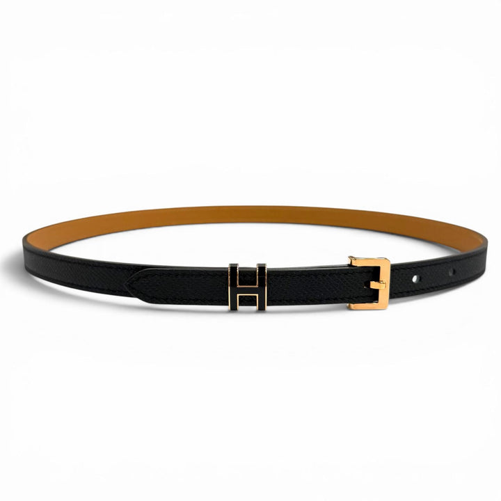 Pristine HERMES belt Pop H 15 Epsom Leather Women