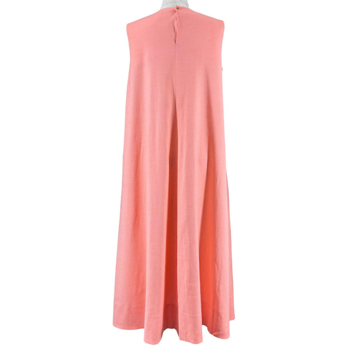 Excellent DRAWER one piece Sleeveless dress salmon pink Rayon 6526-234-1363