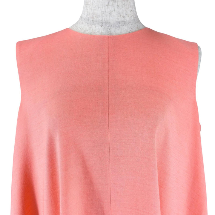 Excellent DRAWER one piece Sleeveless dress salmon pink Rayon 6526-234-1363