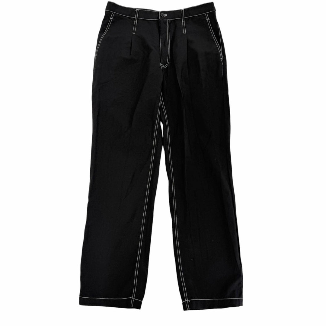 Great COMME des GARCONS HOMME DEUX two-piece set Stitch design black