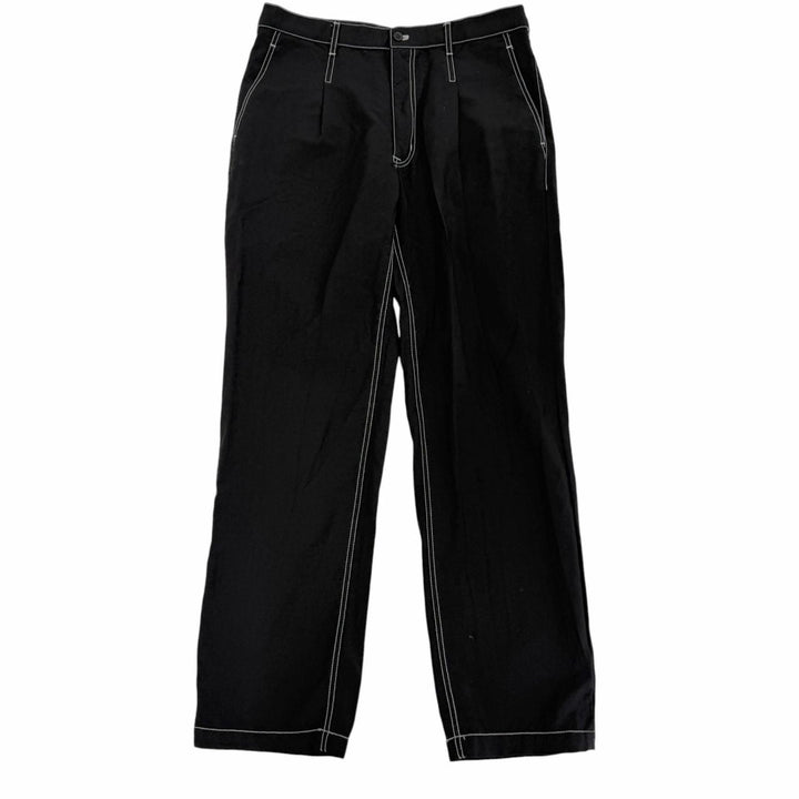 Great COMME des GARCONS HOMME DEUX two-piece set Stitch design black