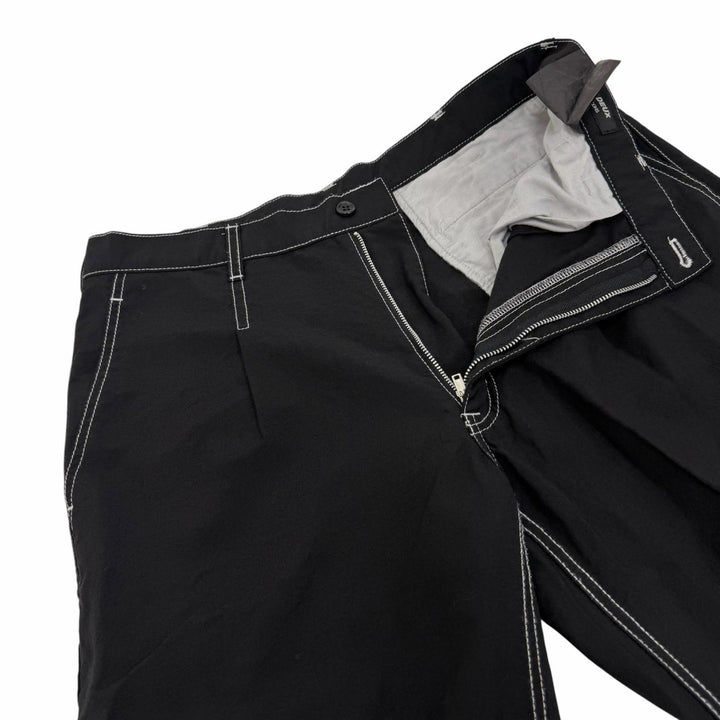 Great COMME des GARCONS HOMME DEUX two-piece set Stitch design black