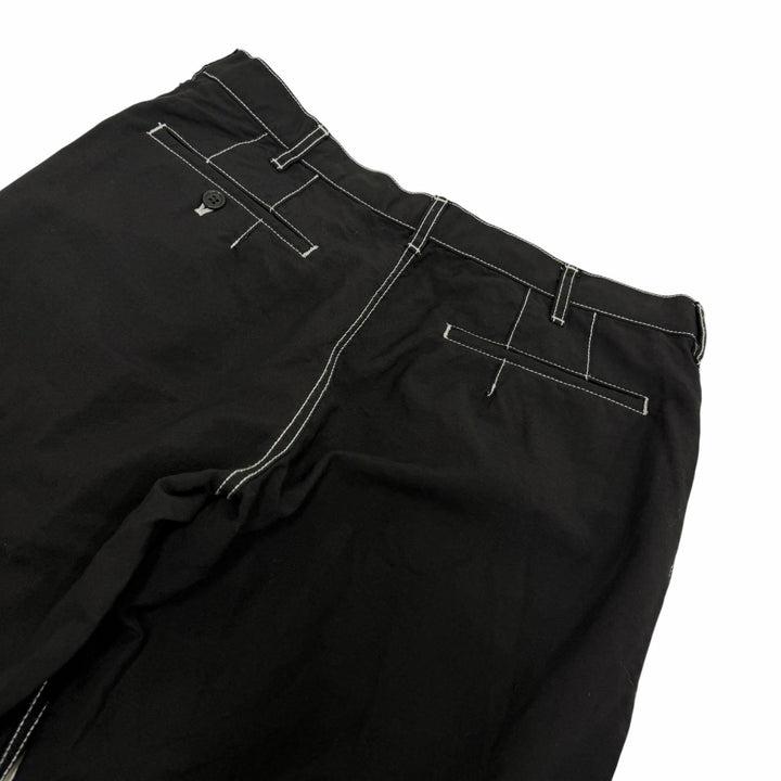 Great COMME des GARCONS HOMME DEUX two-piece set Stitch design black