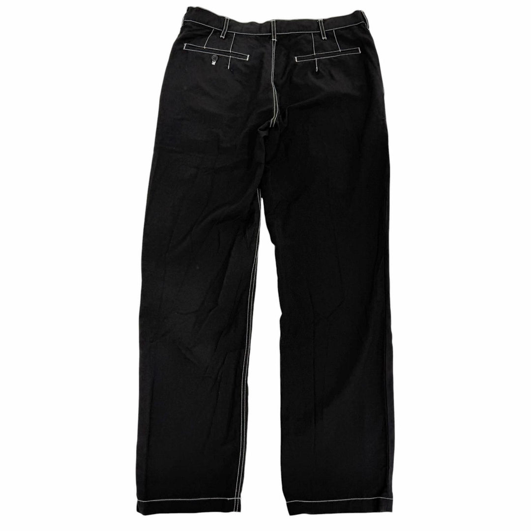 Great COMME des GARCONS HOMME DEUX two-piece set Stitch design black