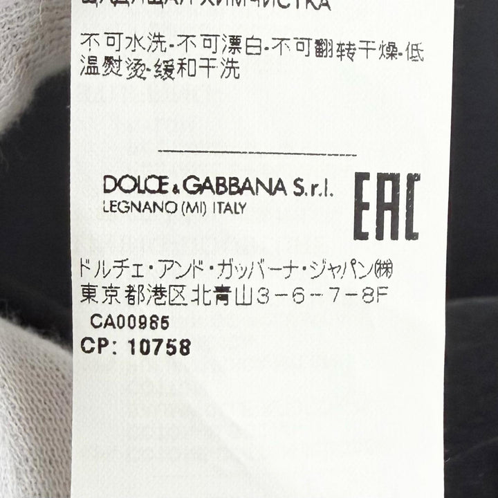 Great DOLCE&GABBANA Down jacket Black tag, with logo, hooded blacks 44