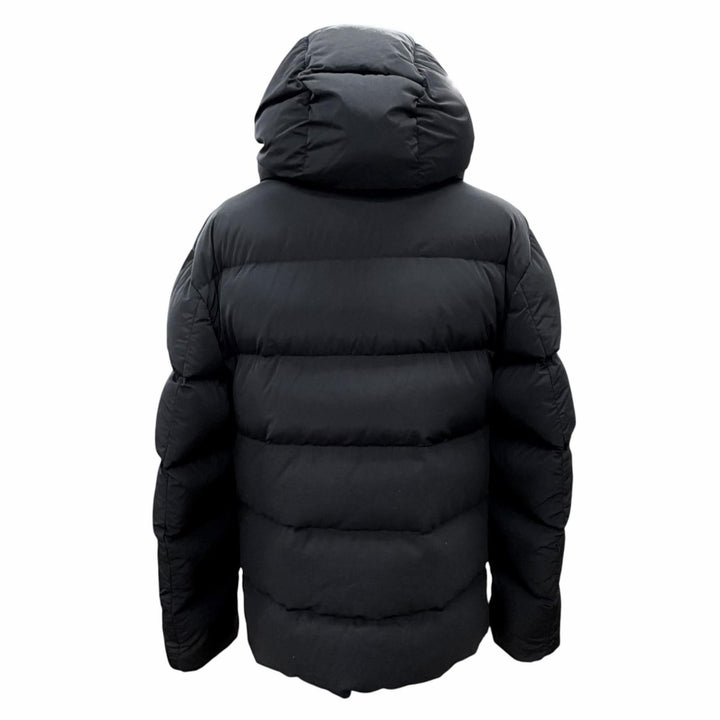 Great DOLCE&GABBANA Down jacket Black tag, with logo, hooded blacks 44