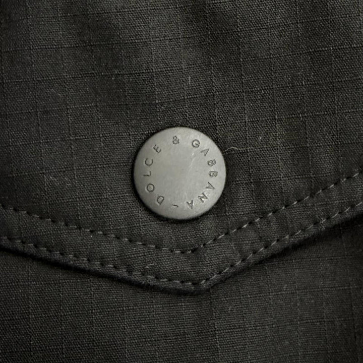 Great DOLCE&GABBANA Down jacket Black tag, with logo, hooded blacks 44