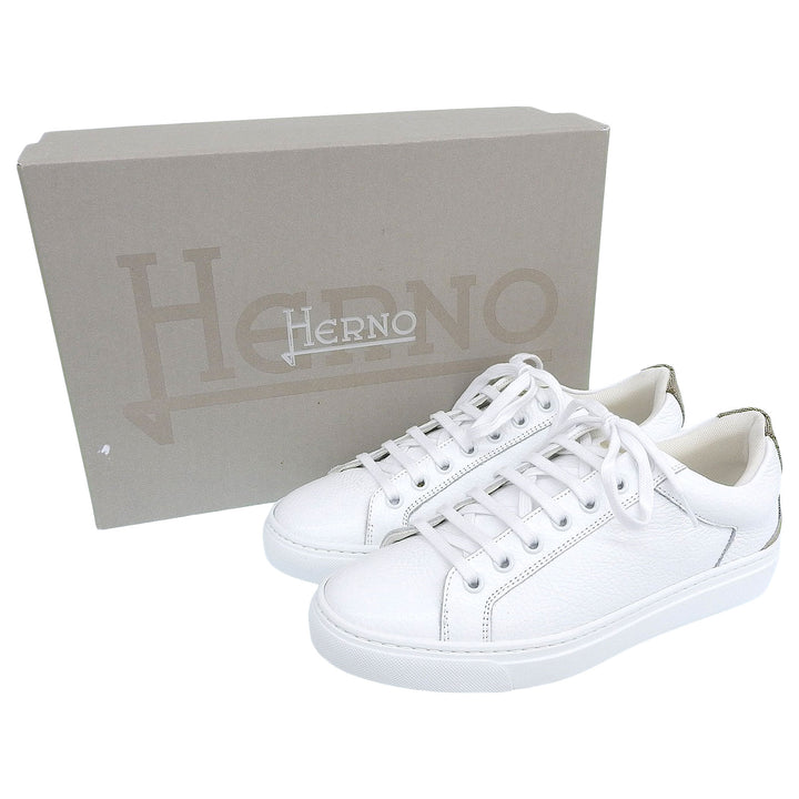 Excellent Herno sneakers Lace-up leather sneakers leather Women 37 SH000026D-M01