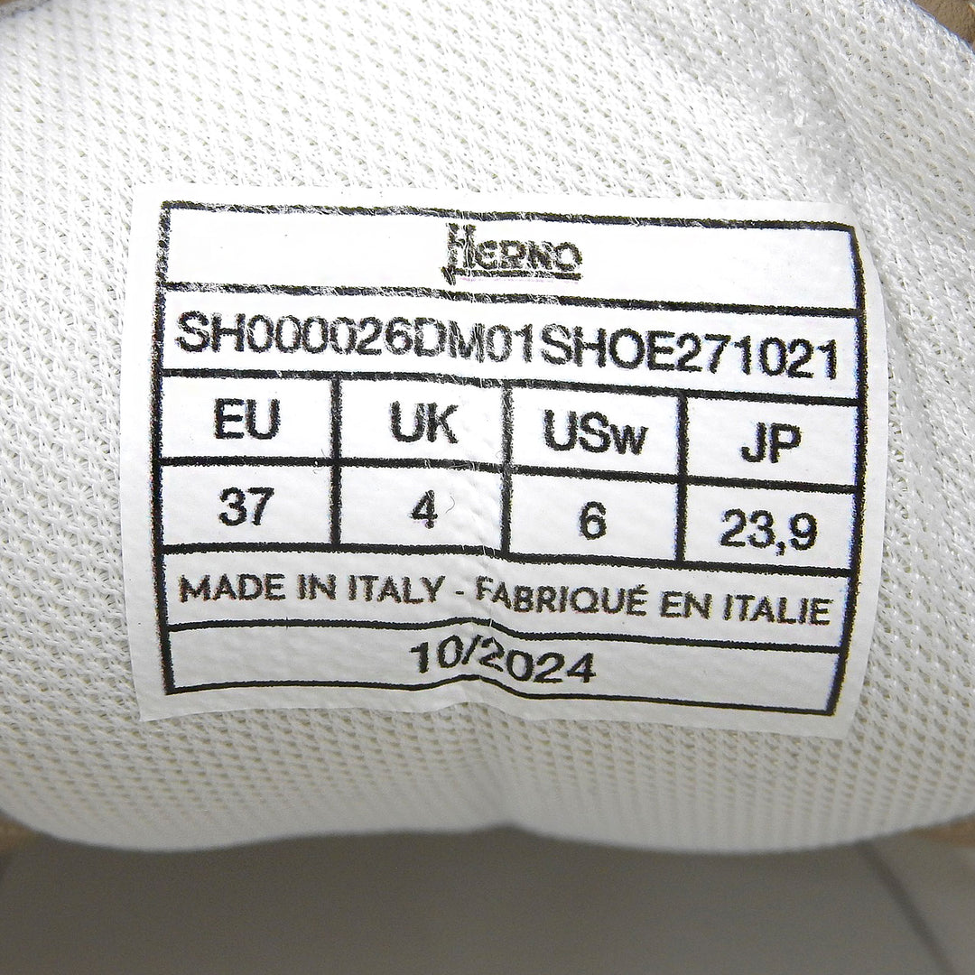 Excellent Herno sneakers Lace-up leather sneakers leather Women 37 SH000026D-M01