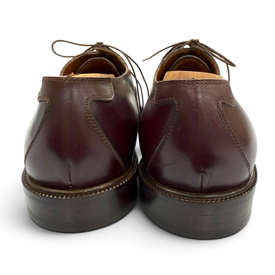 Pristine Salvatore Ferragamo Leather shoes Straight Tip Lace Up Brown leather 6