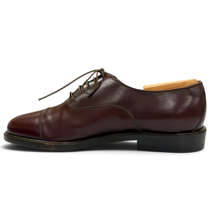 Pristine Salvatore Ferragamo Leather shoes Straight Tip Lace Up Brown leather 6