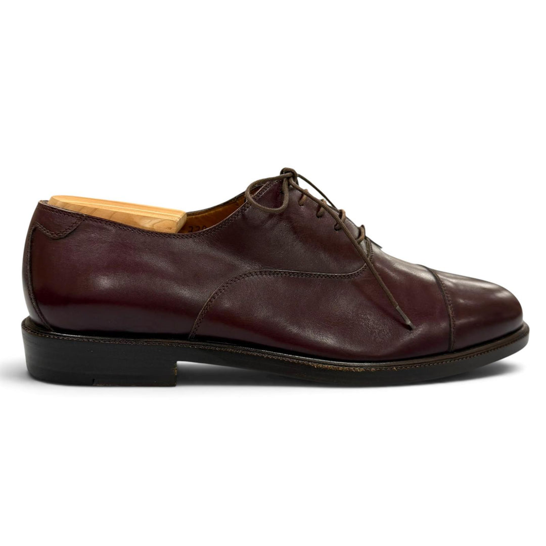 Pristine Salvatore Ferragamo Leather shoes Straight Tip Lace Up Brown leather 6