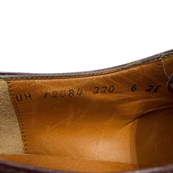 Pristine Salvatore Ferragamo Leather shoes Straight Tip Lace Up Brown leather 6