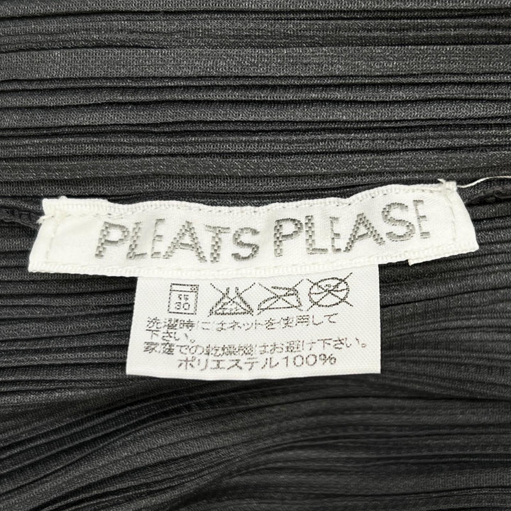 Excellent PLEATS PLEASE one piece long gray polyester Women 3 PP05-JH001