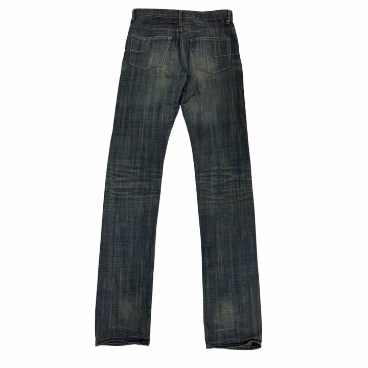 Great Dior HOMME Denim pants Hedi Slimane Beck era button-fly skinny jeans