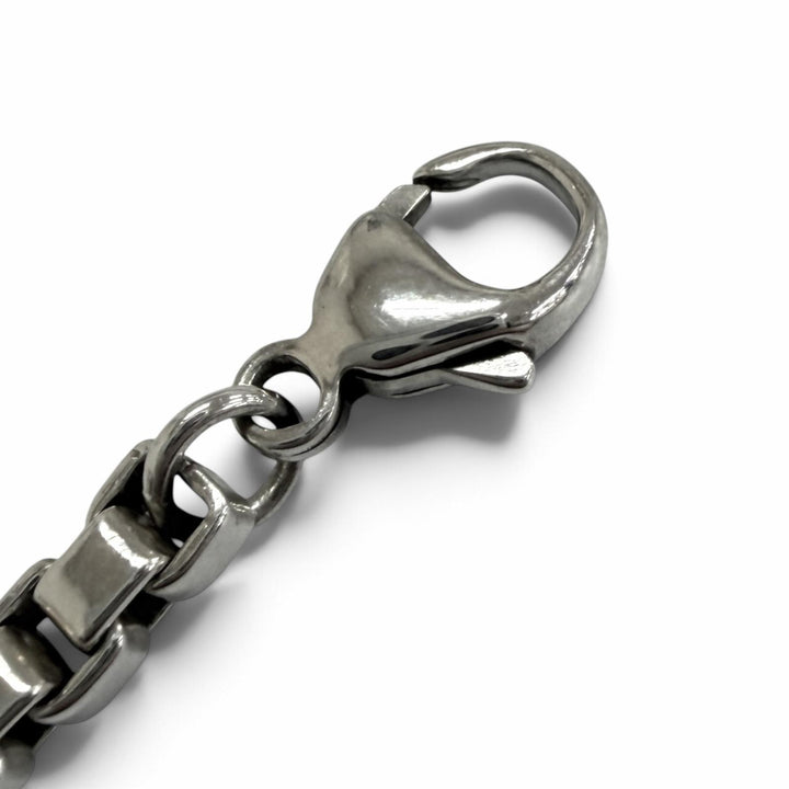 Excellent TIFFANY&Co. bracelet Venetian Link ID Silver AG925 mens