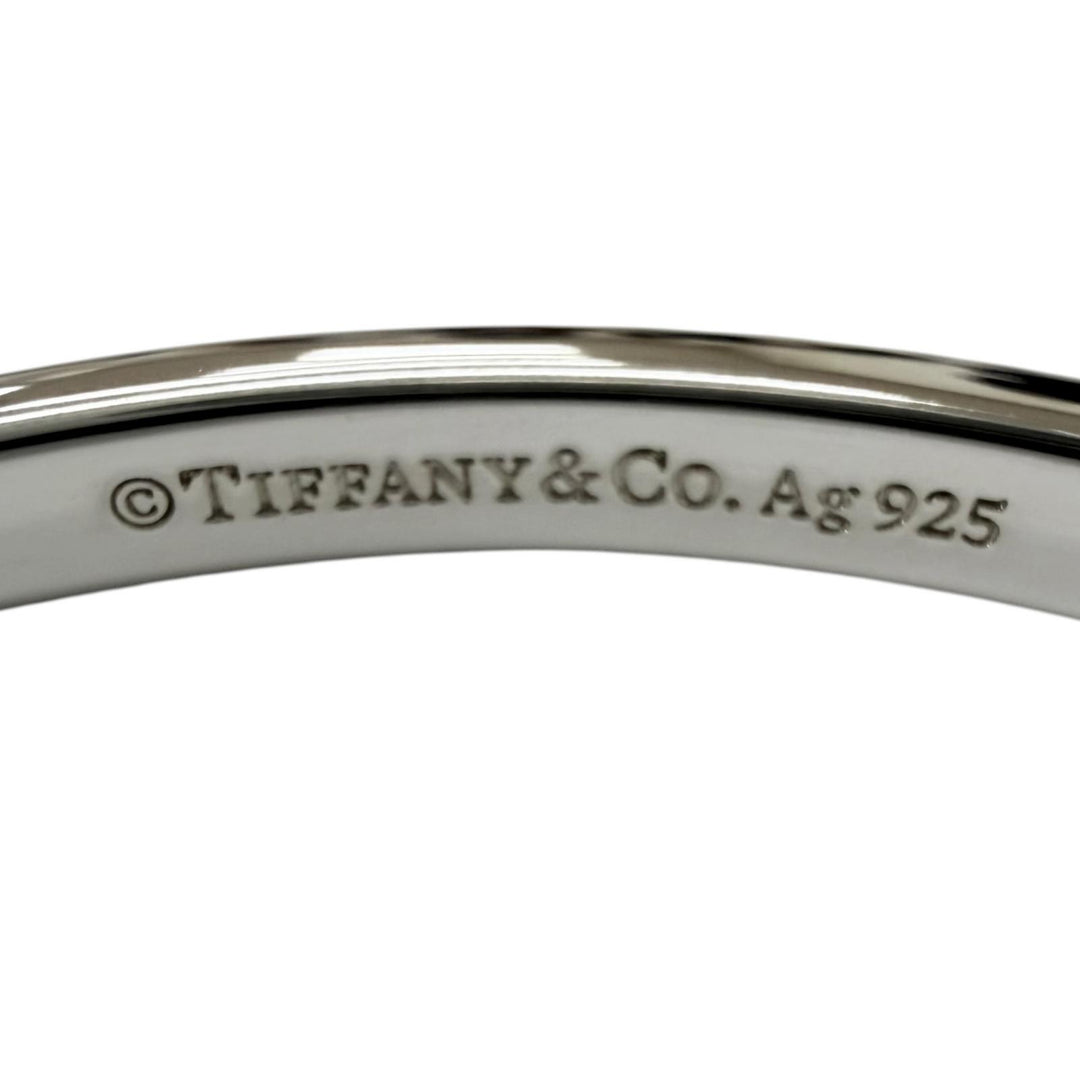 Excellent TIFFANY&Co. Venetian Link ID Bracelet Silver AG925 mens