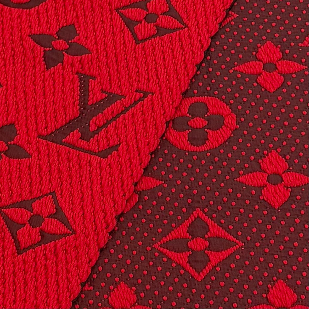 Great LOUIS VUITTON Scarf Escalp Logo Mania fringe wool Women M72432