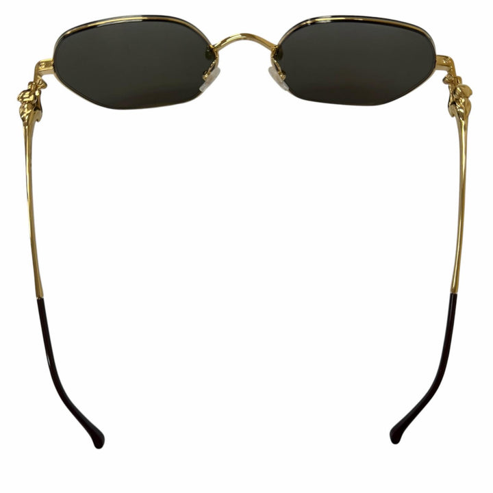 Excellent Cartier sunglasses PANTHERE de Cartier Mirror lens gold