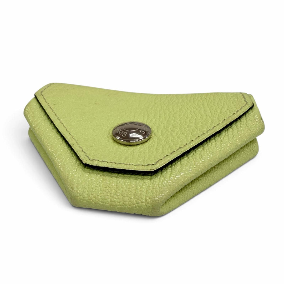Very Good HERMES Coin case Le Vingt-Quatre 24 Verso Serie Metal Shave Women