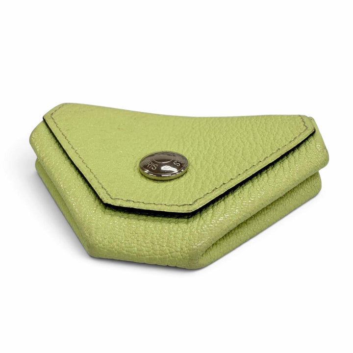 Very Good HERMES Coin case Le Vingt-Quatre 24 Verso Serie Metal Shave Women