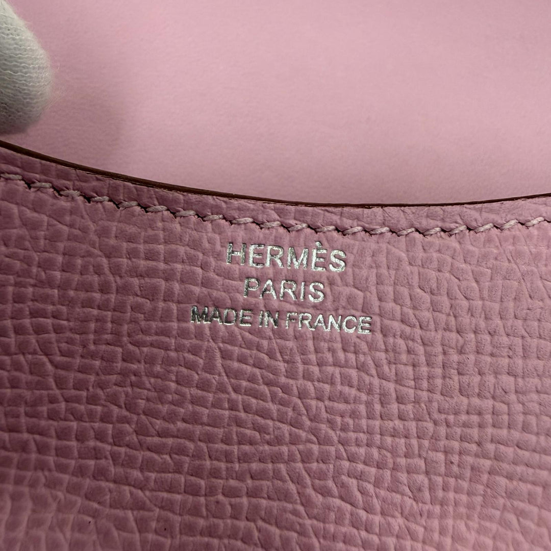 Pristine HERMES Bifold Wallet Constance Slim Compact wallet Epsom Leather Women