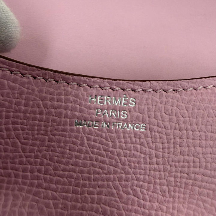 Pristine HERMES Bifold Wallet Constance Slim Compact wallet Epsom Leather Women
