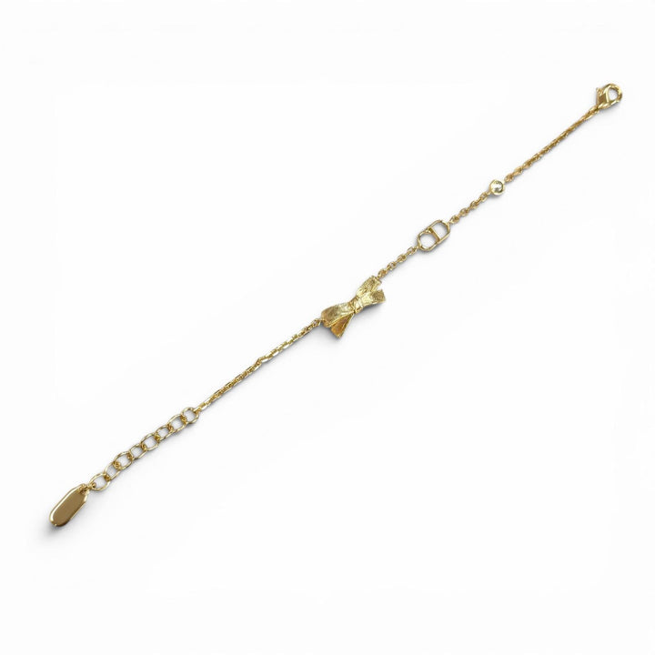 Excellent DIOR bracelet CD Bow CD Bow gold Women B3335WOMCY