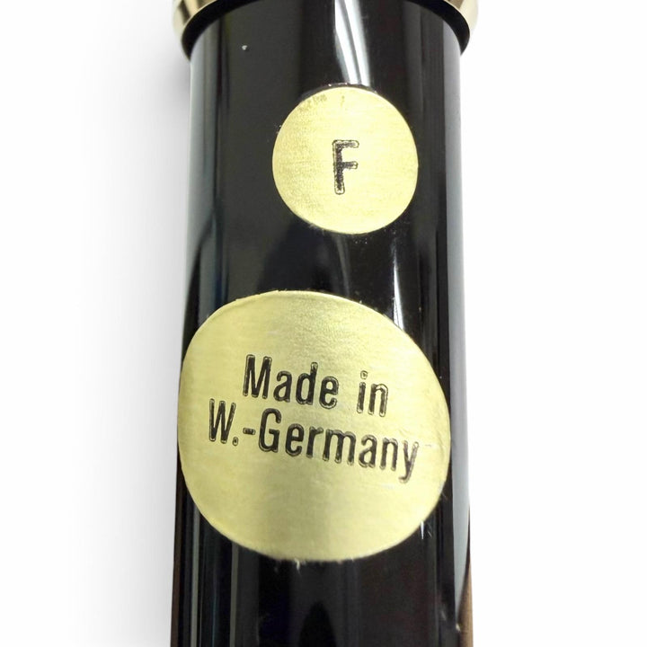 Excellent MONTBLANC fountain pen Meisterstück Classic black 14K mens